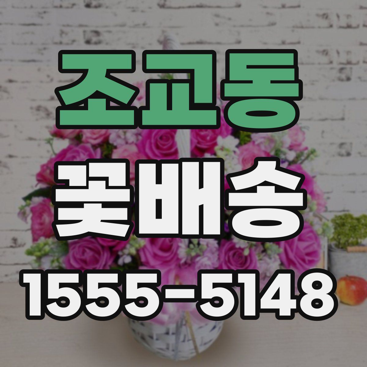 조교동 꽃배송