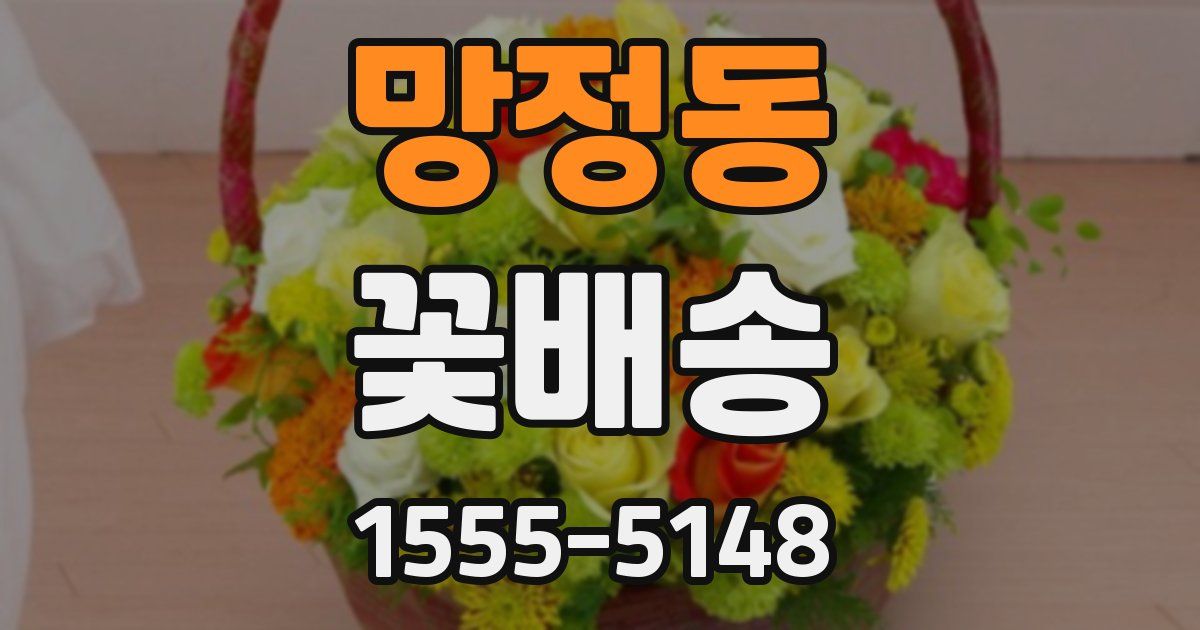 망정동 꽃배송