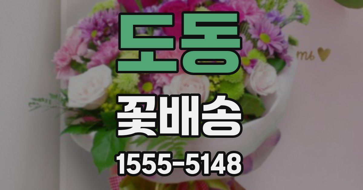 도동 꽃배송