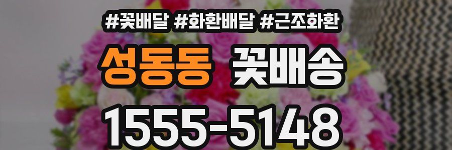 성동동 꽃배송