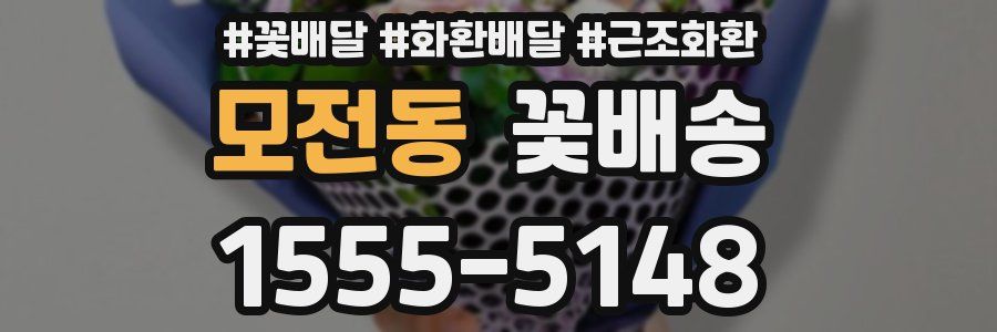 모전동 꽃배송