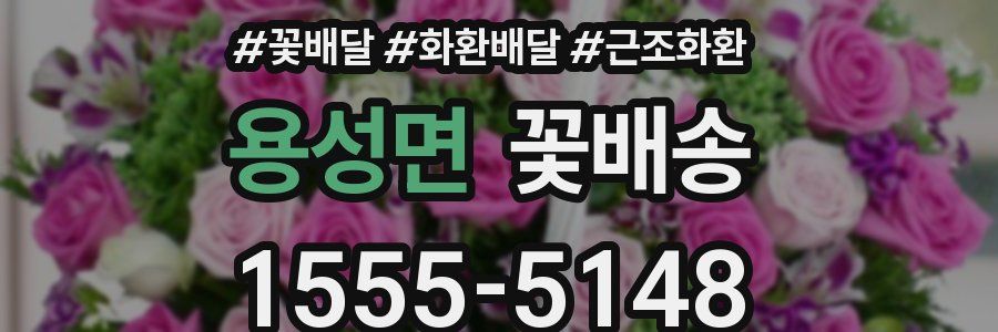 용성면 꽃배송