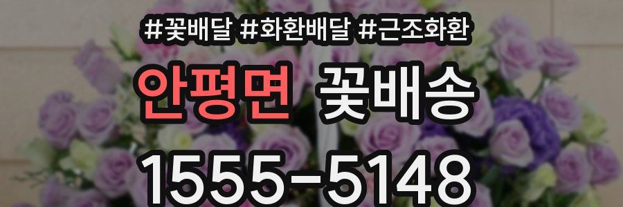 안평면 꽃배송