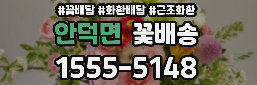 안덕면 꽃배송