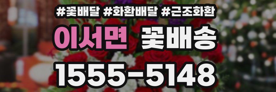 이서면 꽃배송