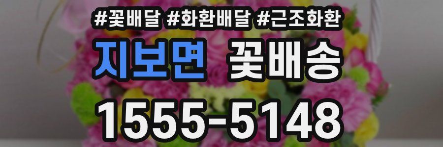 지보면 꽃배송