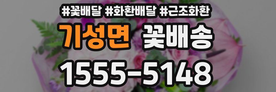 기성면 꽃배송