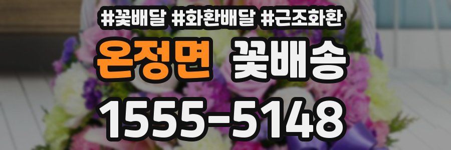 온정면 꽃배송