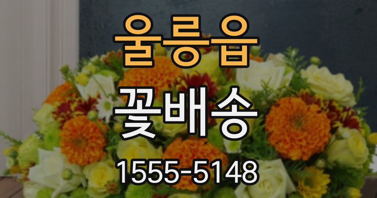 울릉읍 꽃배송