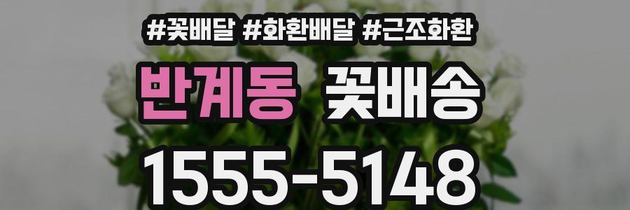 반계동 꽃배송