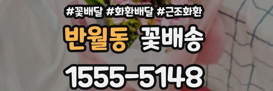 반월동 꽃배송