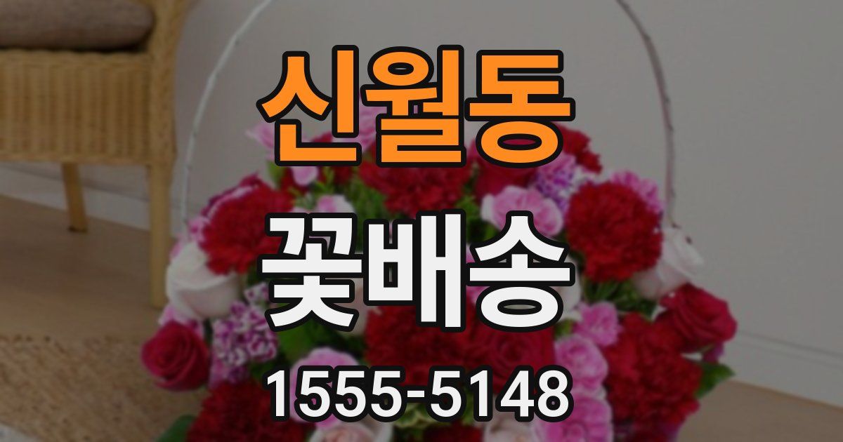신월동 꽃배송