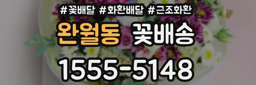 완월동 꽃배송