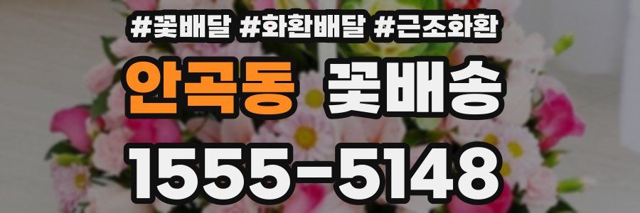 안곡동 꽃배송