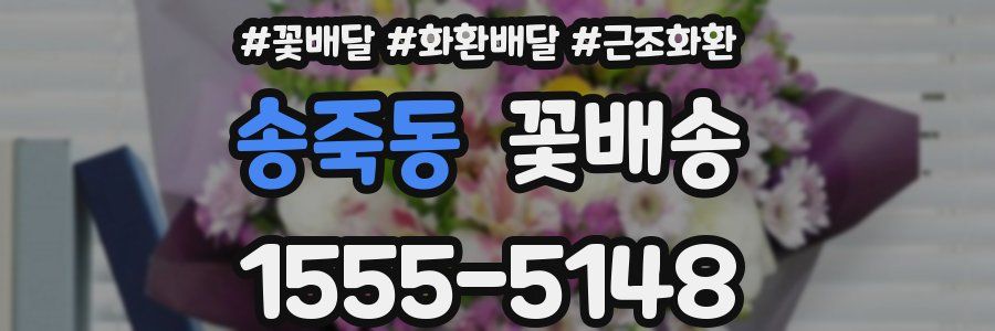 송죽동 꽃배송