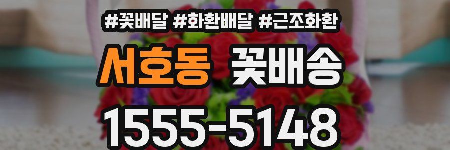 서호동 꽃배송