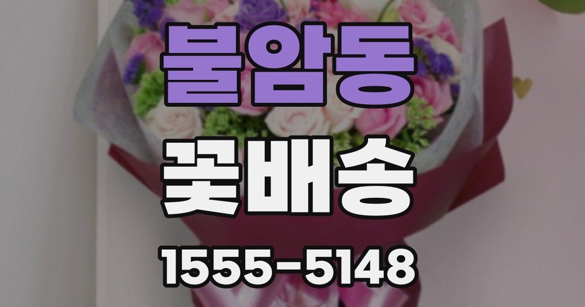 불암동 꽃배송