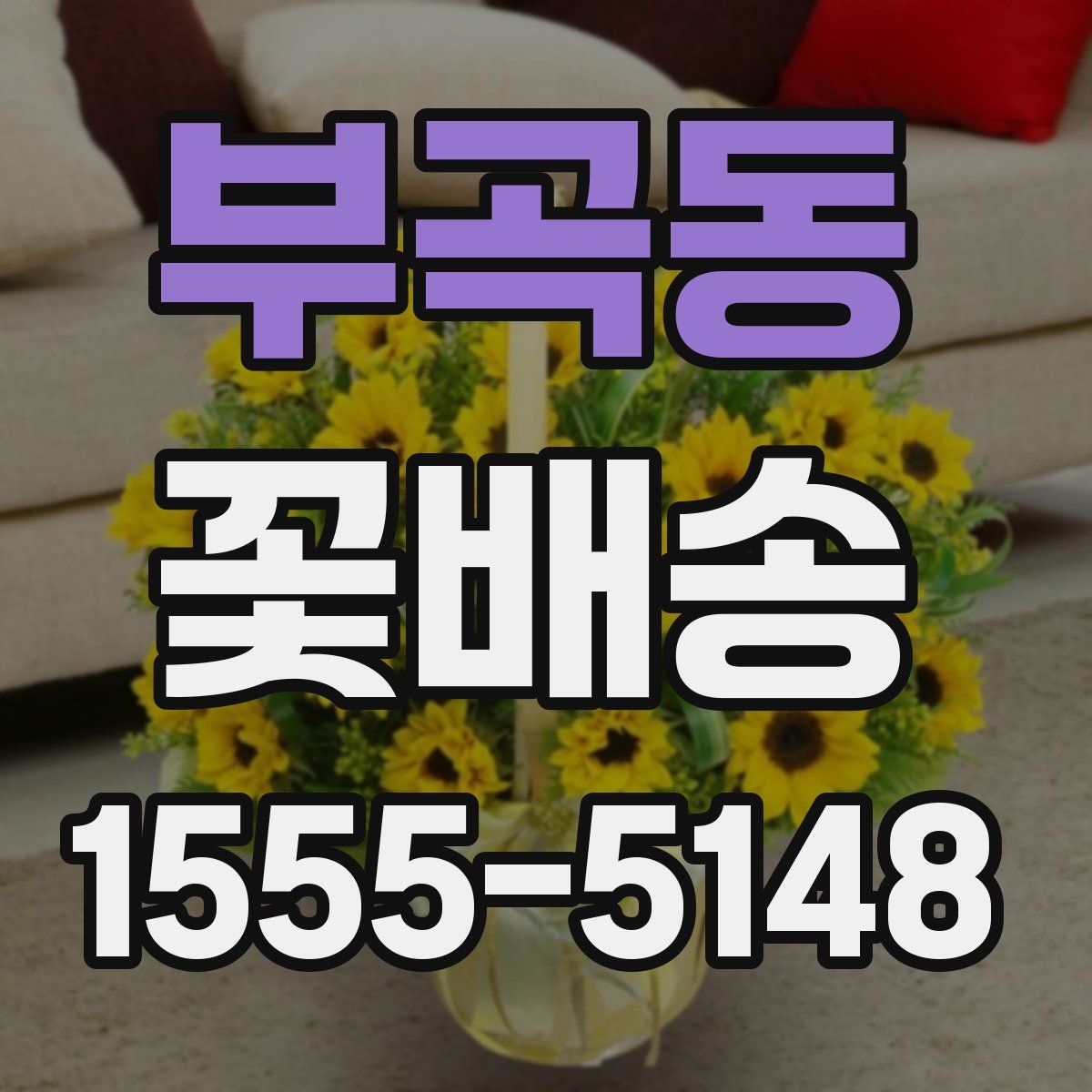 부곡동 꽃배송