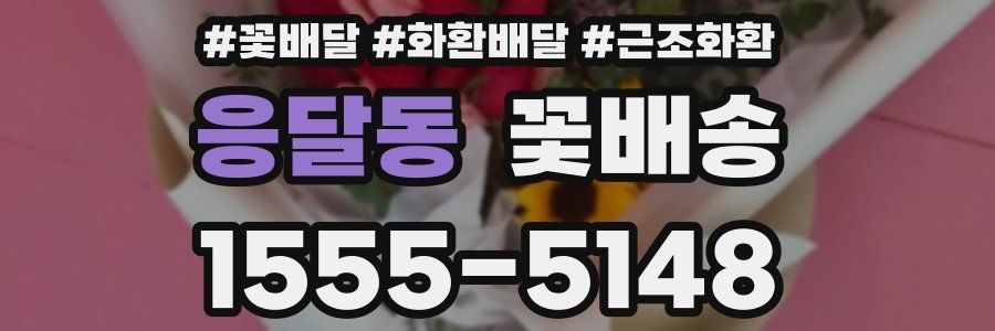 응달동 꽃배송