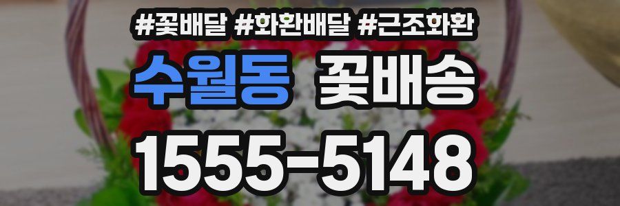 수월동 꽃배송