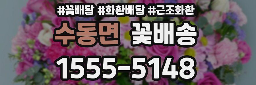 수동면 꽃배송