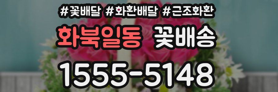 화북일동 꽃배송