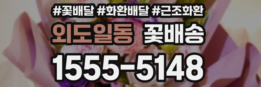 외도일동 꽃배송