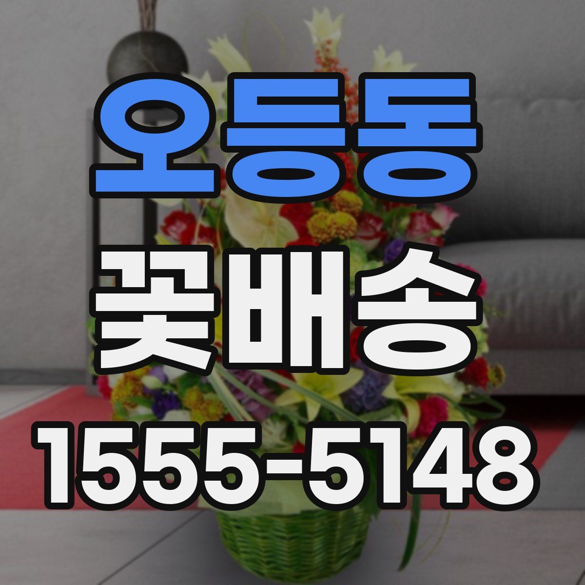 오등동 꽃배송