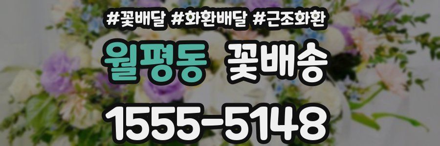 월평동 꽃배송