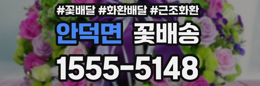 안덕면 꽃배송