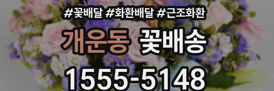개운동 꽃배송