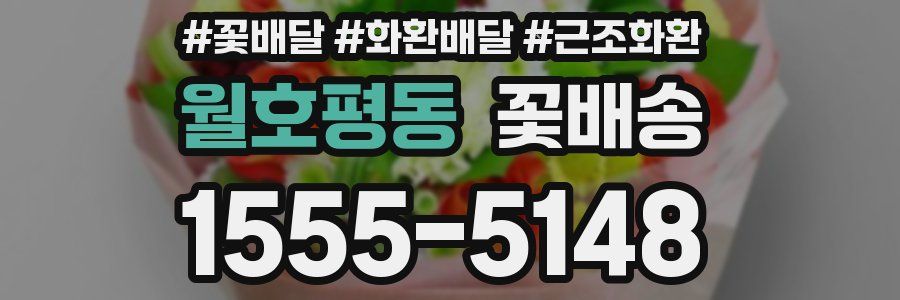 월호평동 꽃배송