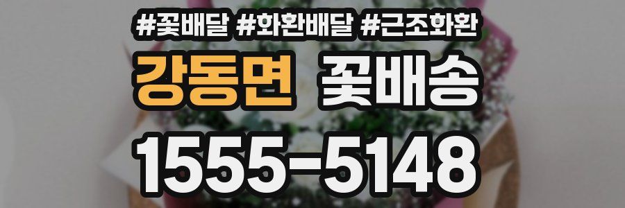 강동면 꽃배송