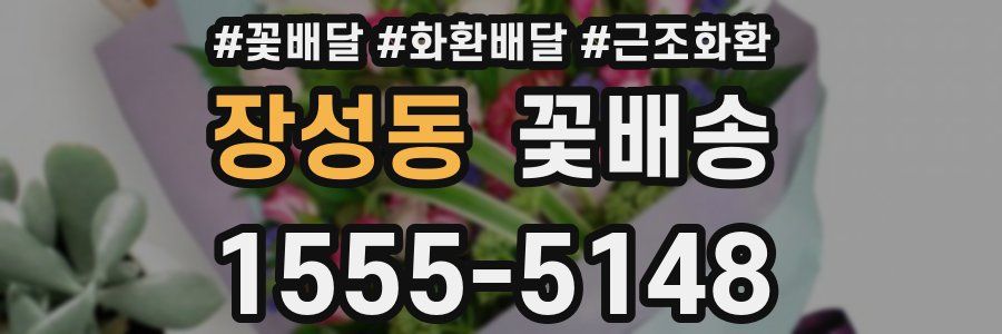 장성동 꽃배송
