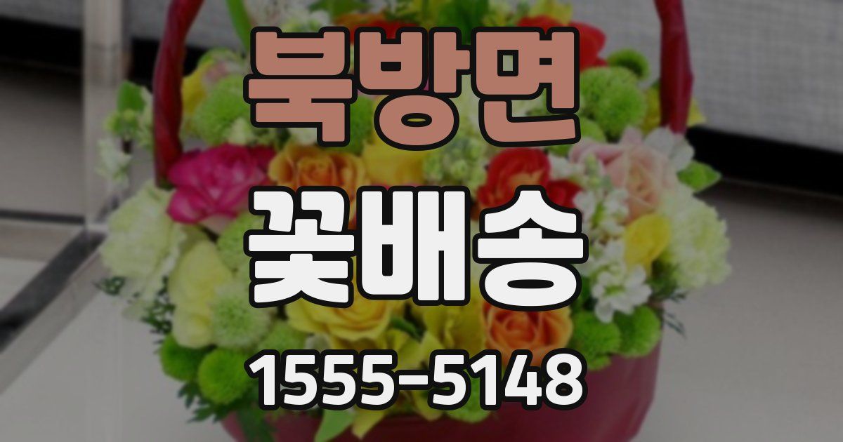 북방면 꽃배송