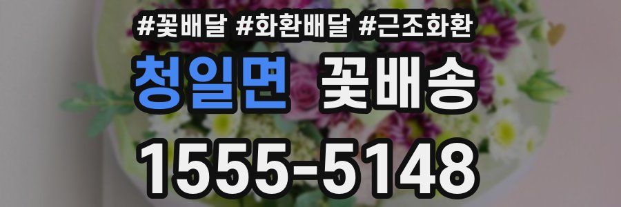 청일면 꽃배송