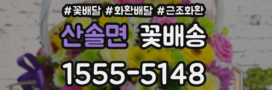 산솔면 꽃배송