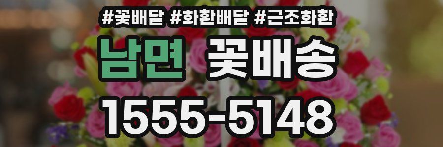 남면 꽃배송