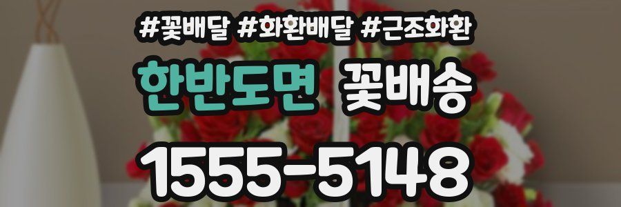 한반도면 꽃배송