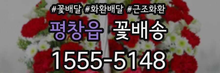 평창읍 꽃배송