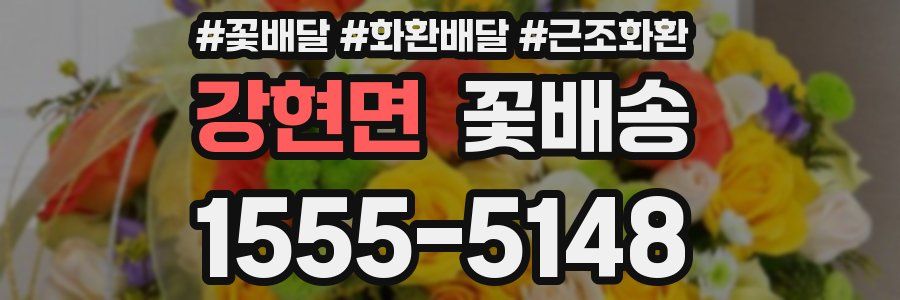강현면 꽃배송