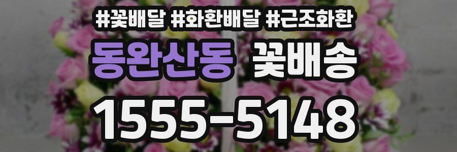 동완산동 꽃배송