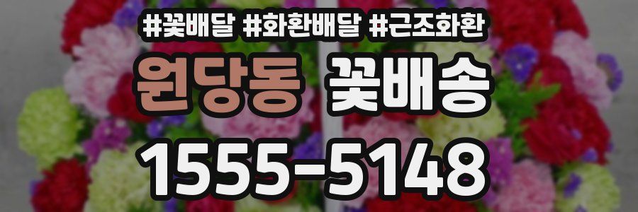원당동 꽃배송