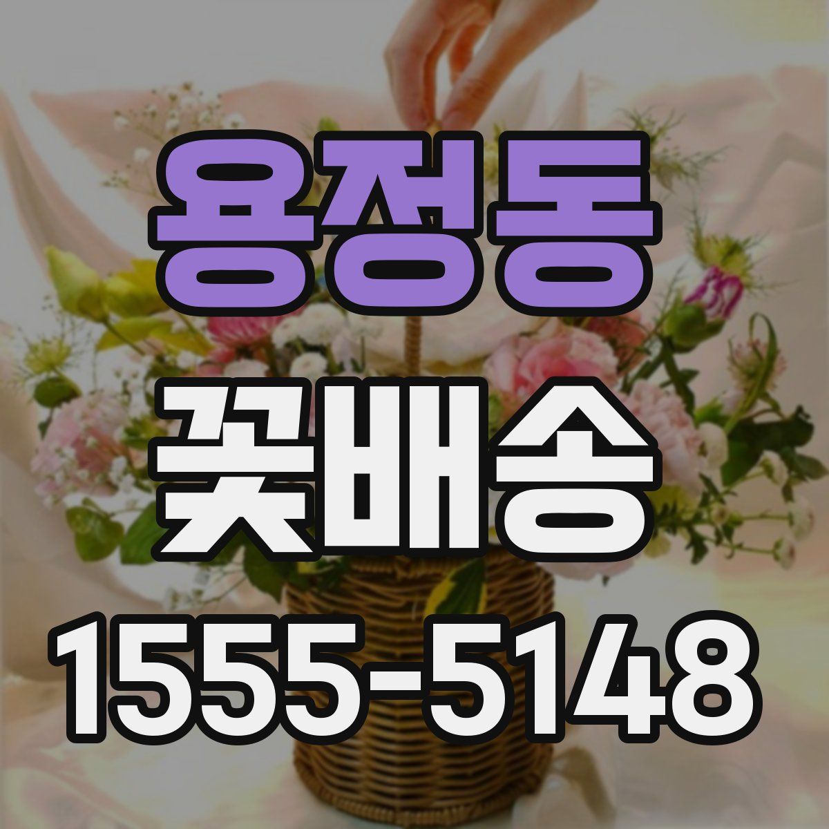 용정동 꽃배송