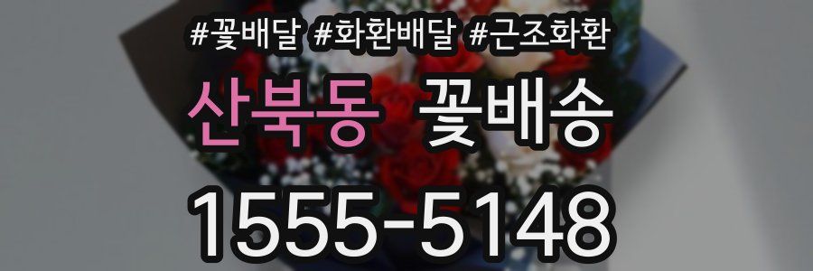 산북동 꽃배송