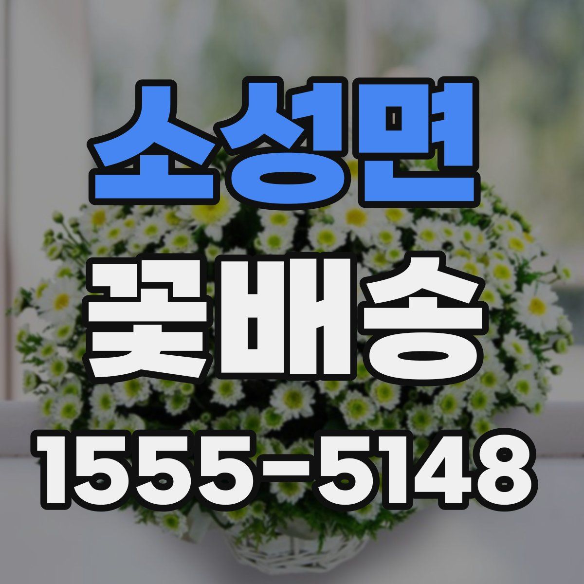 소성면 꽃배송
