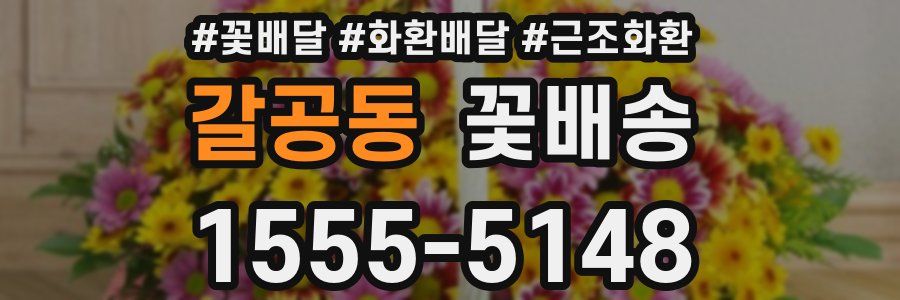 갈공동 꽃배송