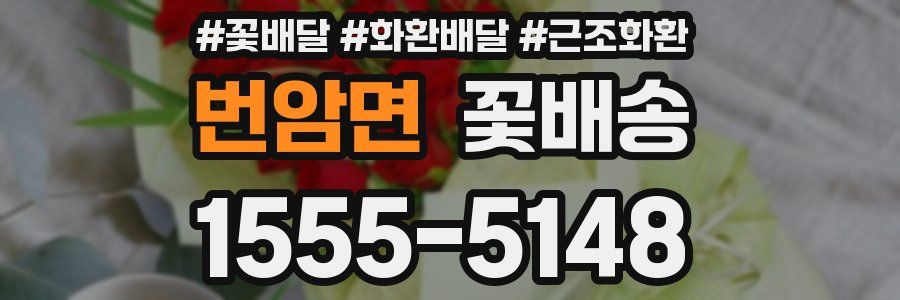 번암면 꽃배송