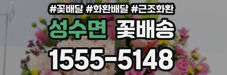 성수면 꽃배송