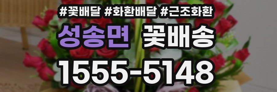 성송면 꽃배송